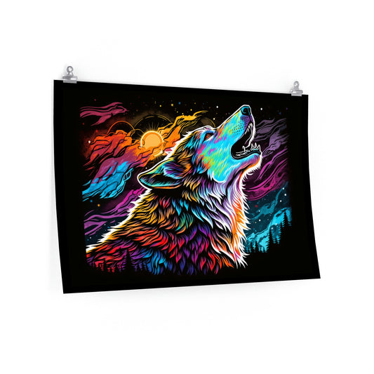 Rainbow Wolf - Poster