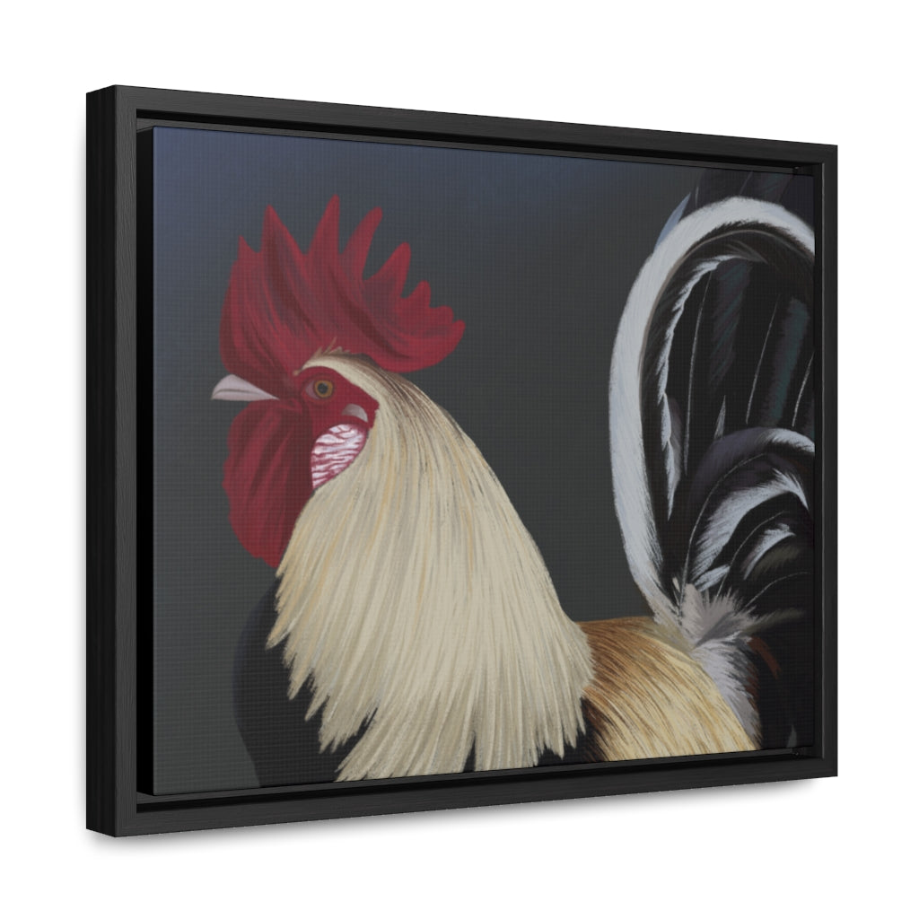 Rooster - Gallery Framed Canvas Wall Art