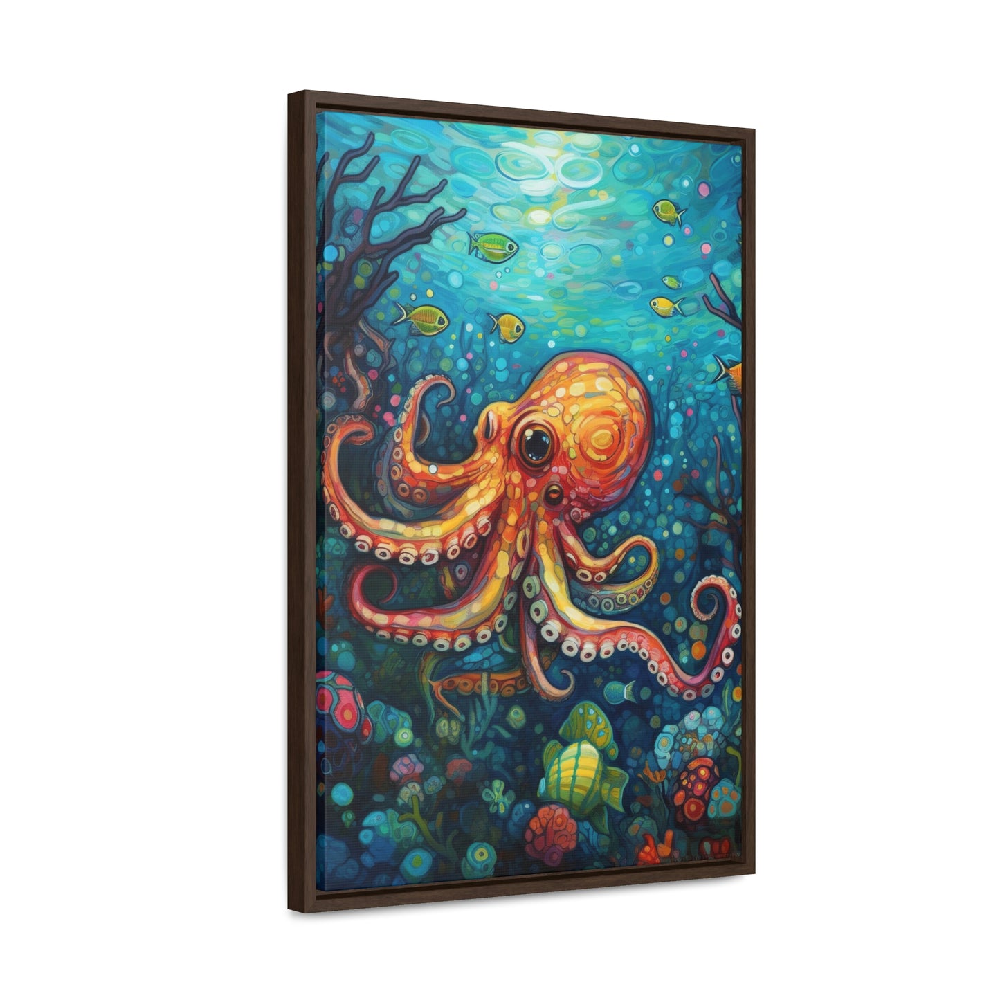 Octopus - Gallery Framed Canvas Wall Art