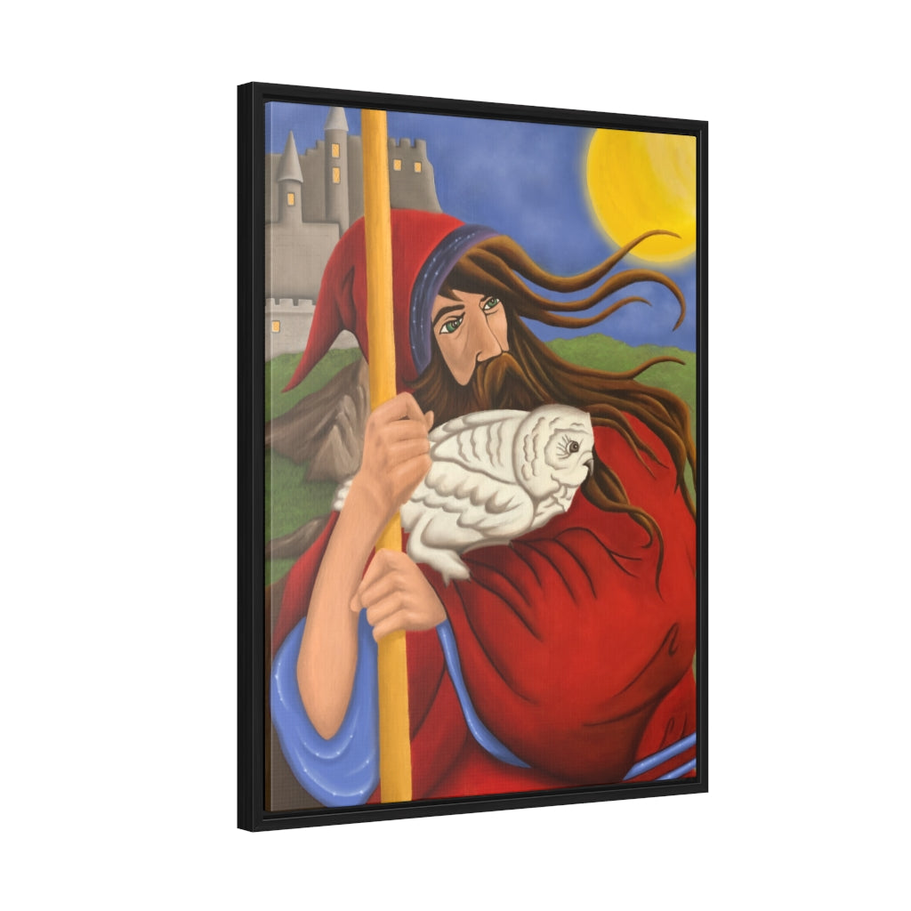 Wizard - Gallery Framed Canvas Wall Art