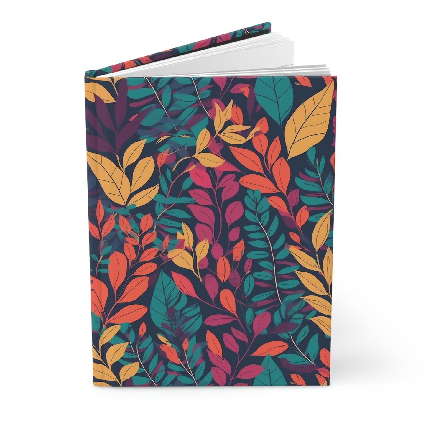 Retro Floral - Hardcover Journal