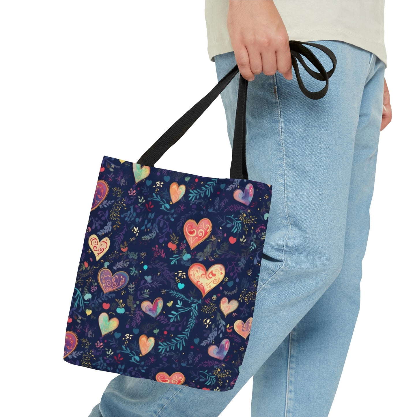 Blue Hearts - Tote Bag