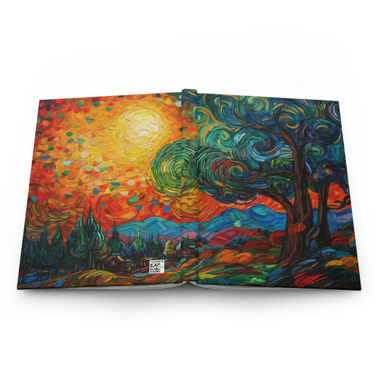 Impressionist Landscape - Hardcover Journal Matt