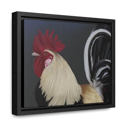 Rooster - Gallery Framed Canvas Wall Art