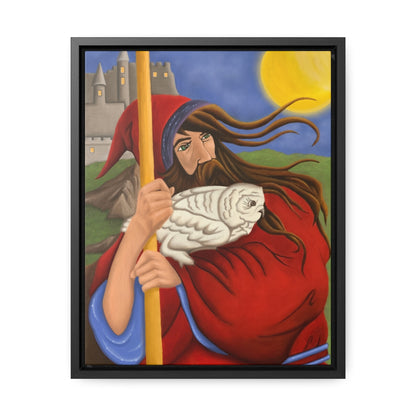 Wizard - Gallery Framed Canvas Wall Art