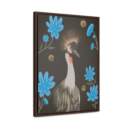 Crowned Crane Wall Art Home Decor from the side