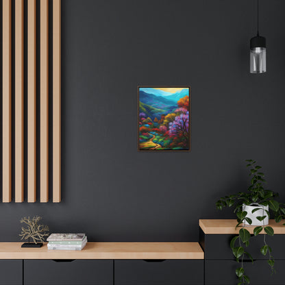 Mountain Path - Gallery Framed Canvas Wall Art