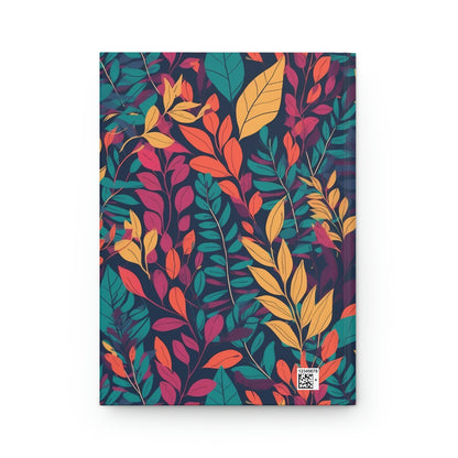 Retro Floral - Hardcover Journal