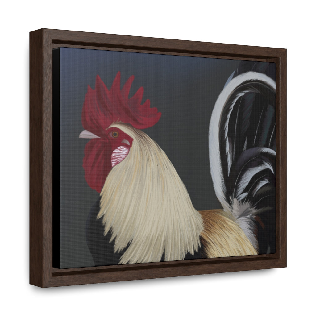 Rooster - Gallery Framed Canvas Wall Art