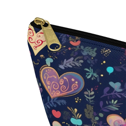 Blue Hearts - Accessory Bag