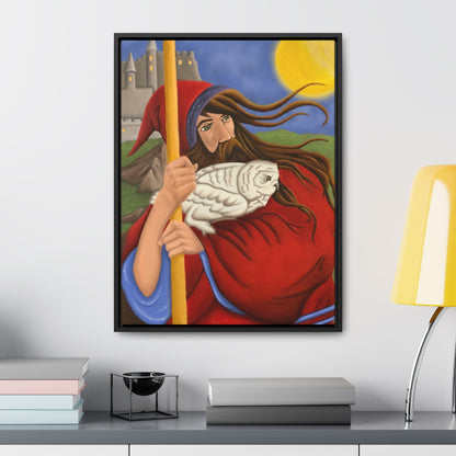 Wizard - Gallery Framed Canvas Wall Art