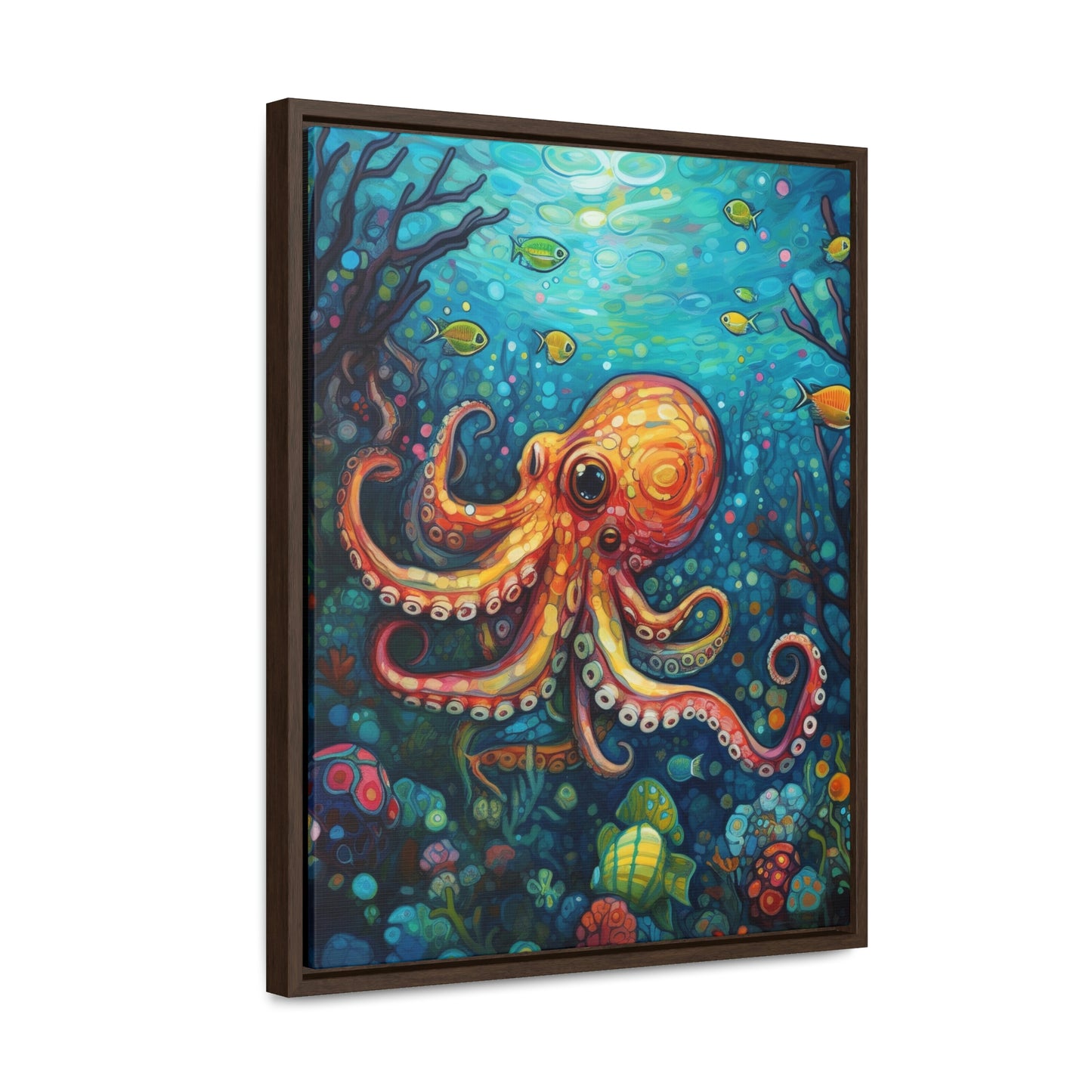 Octopus - Gallery Framed Canvas Wall Art