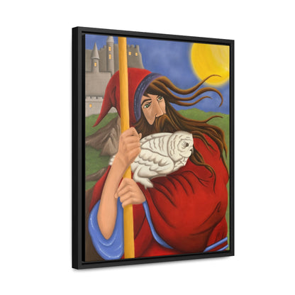 Wizard! Gallery Canvas Wrap, Framed Wall Art from the side