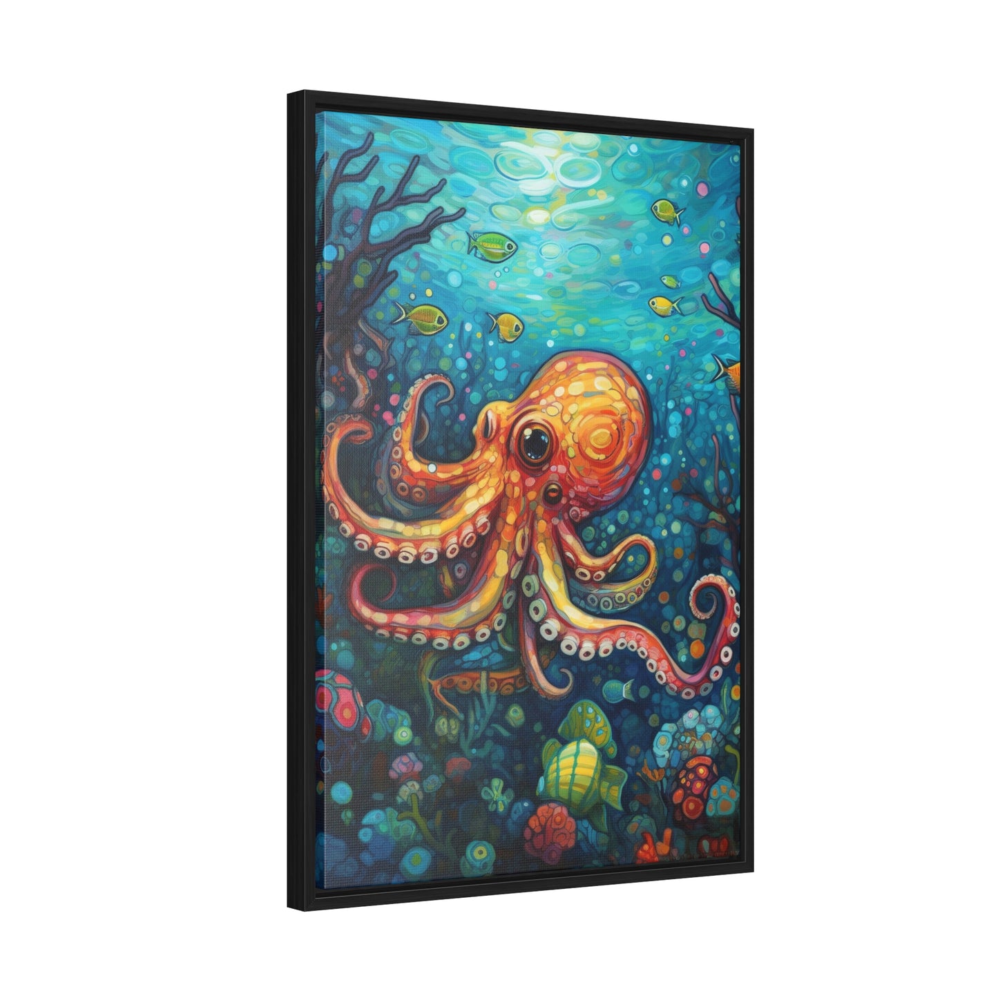 Octopus - Gallery Framed Canvas Wall Art