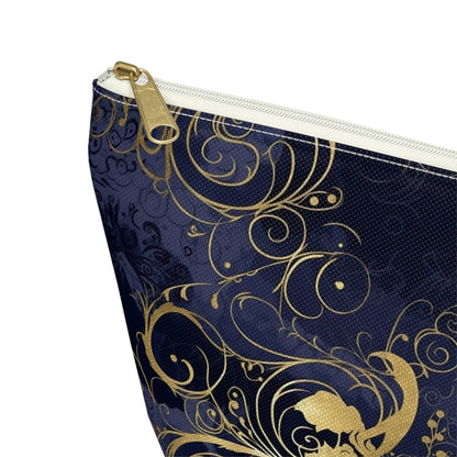 Gold Swirl - Accessory Bag