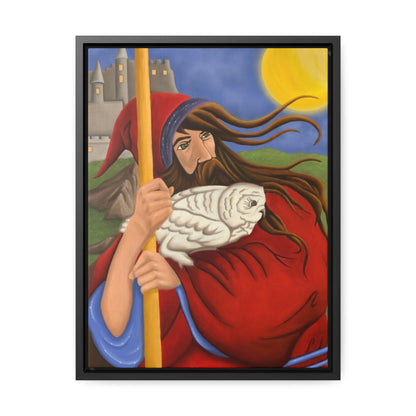 Wizard - Gallery Framed Canvas Wall Art