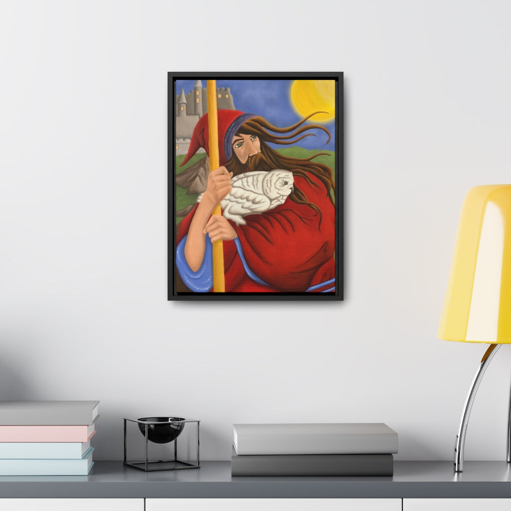 Wizard - Gallery Framed Canvas Wall Art