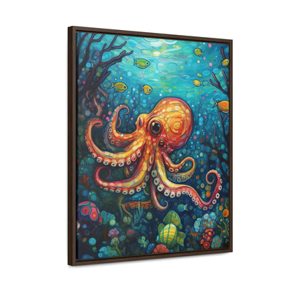 Octopus - Gallery Framed Canvas Wall Art