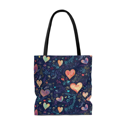 Blue Hearts - Tote Bag