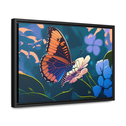 Butterfly - Gallery Framed Canvas Wall Art