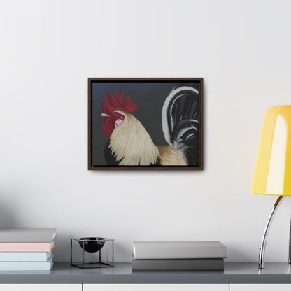 Rooster - Gallery Framed Canvas Wall Art