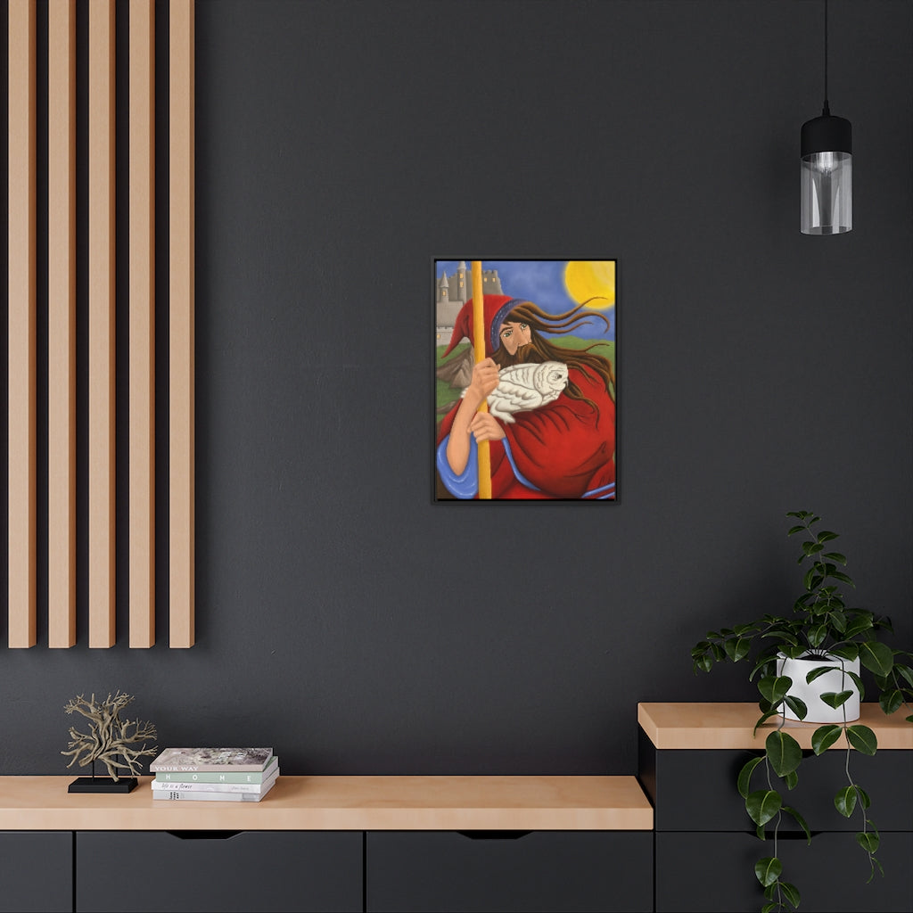 Wizard - Gallery Framed Canvas Wall Art