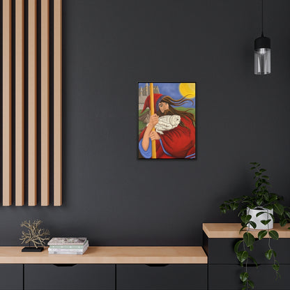 Wizard - Gallery Framed Canvas Wall Art