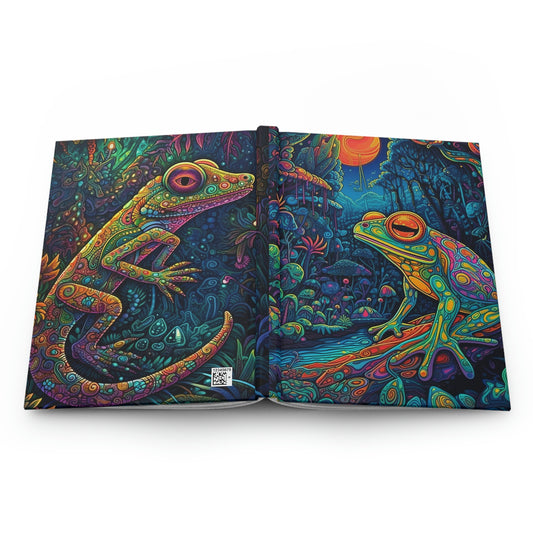 Frog and Gecko - Hardcover Journal Matte