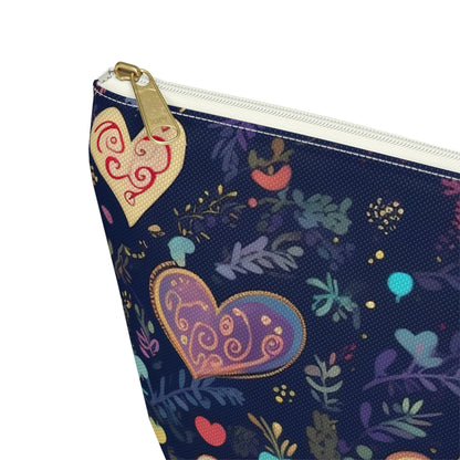 Blue Hearts - Accessory Bag