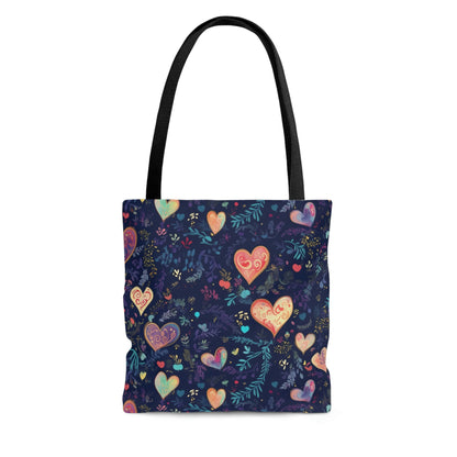 Blue Hearts - Tote Bag