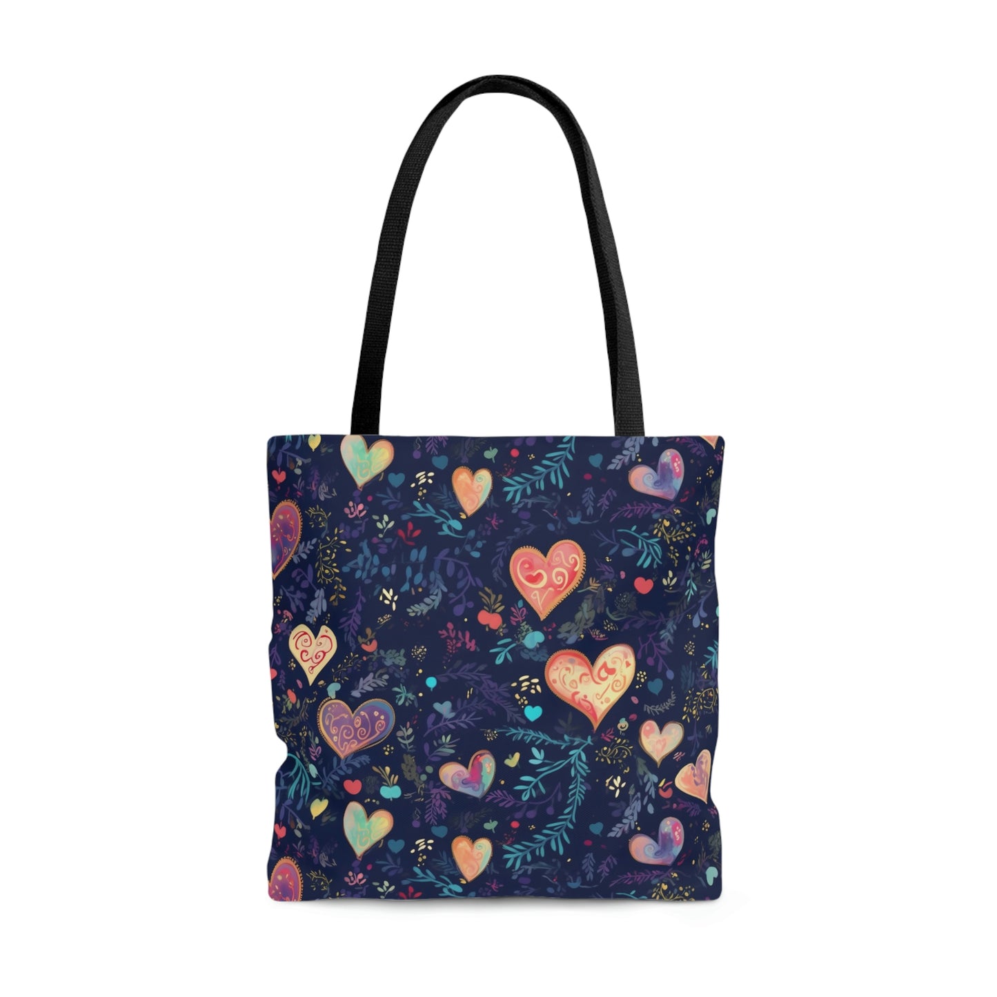 Blue Hearts - Tote Bags