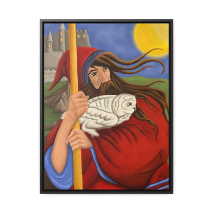 Wizard - Gallery Framed Canvas Wall Art