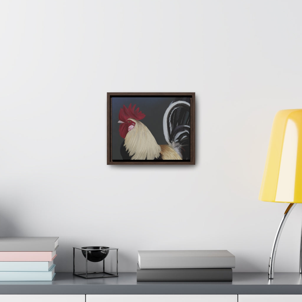 Rooster - Gallery Framed Canvas Wall Art