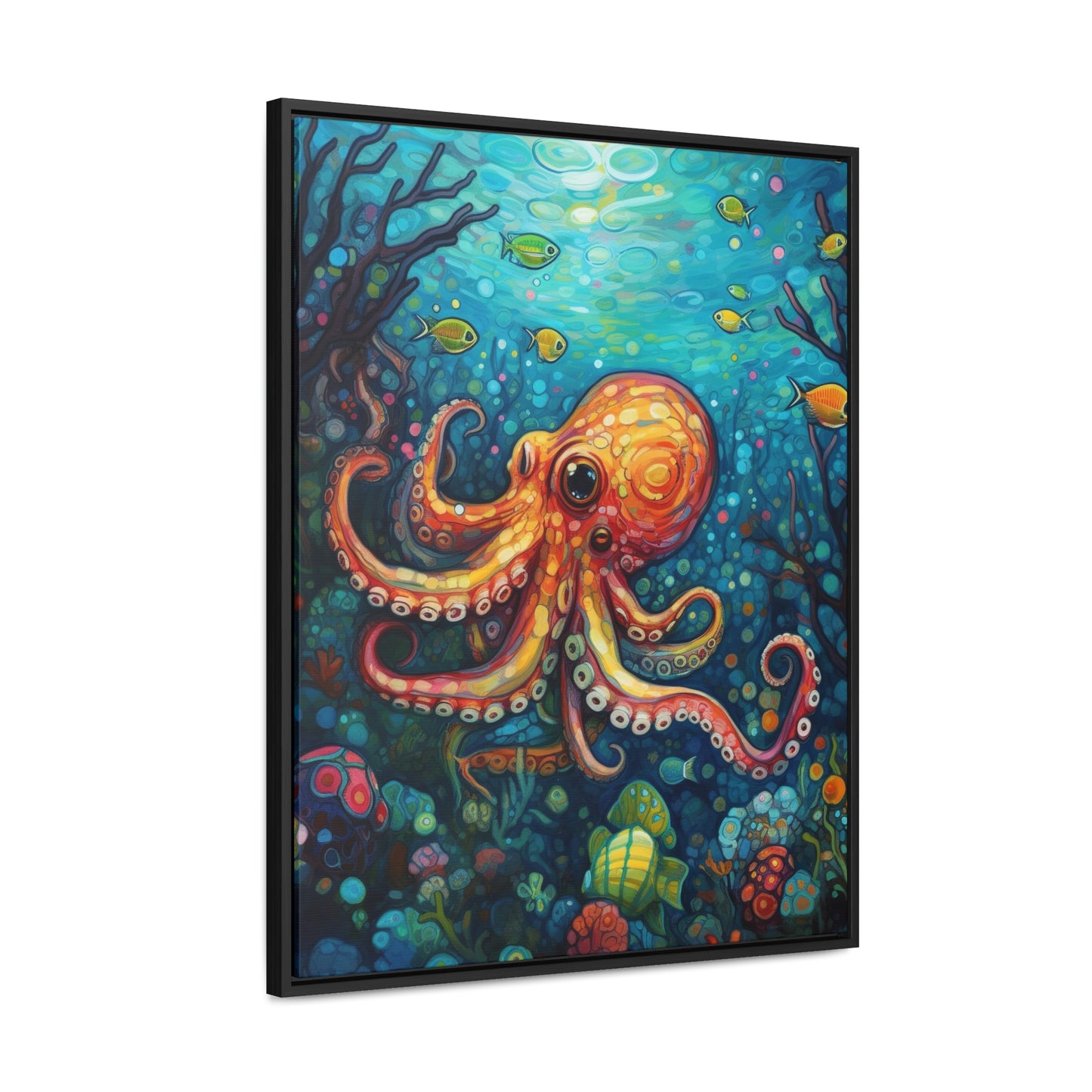 Octopus - Gallery Framed Canvas Wall Art