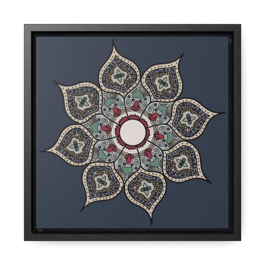 Farmhouse Mandala - Gallery Framed Canvas Wall Art