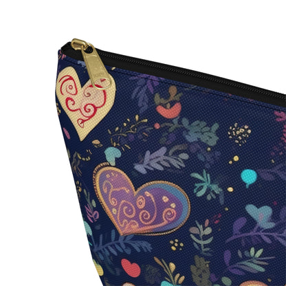 Blue Hearts - Accessory Bag