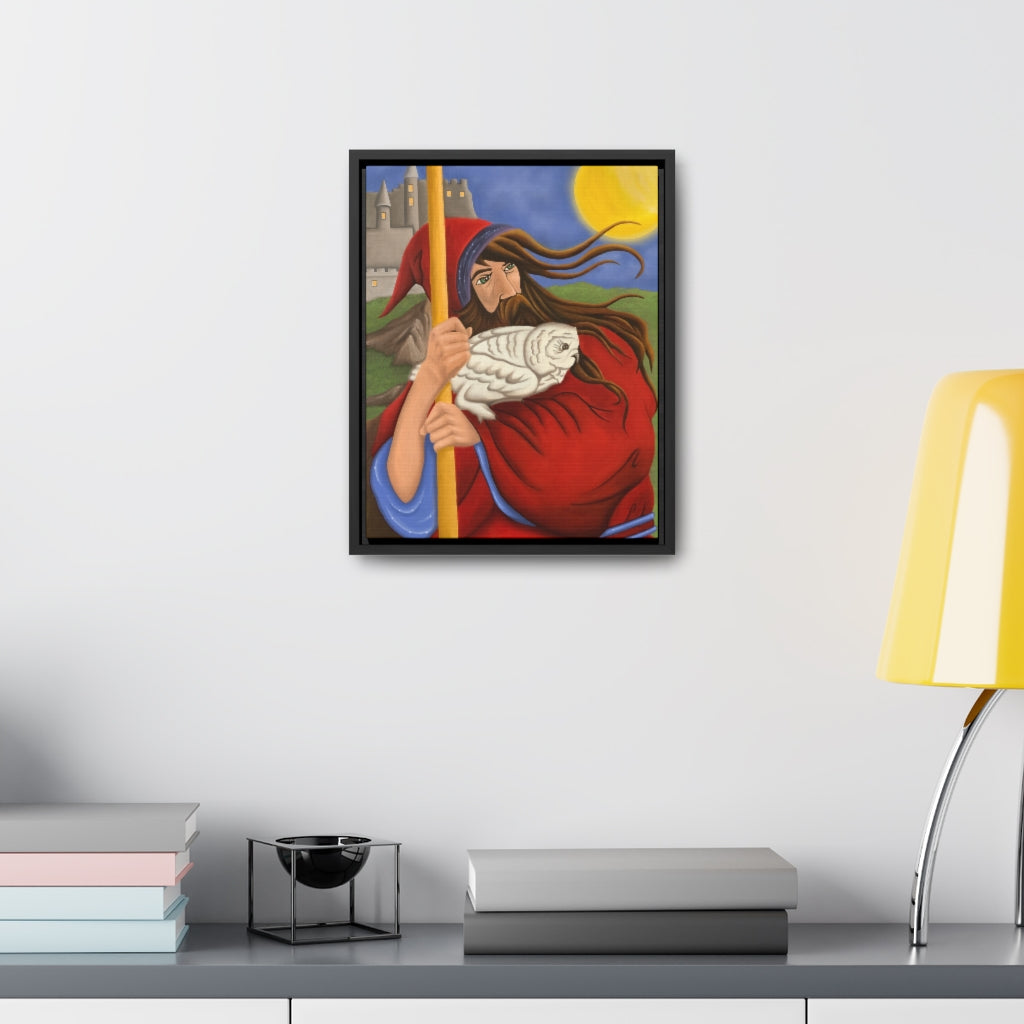 Wizard - Gallery Framed Canvas Wall Art