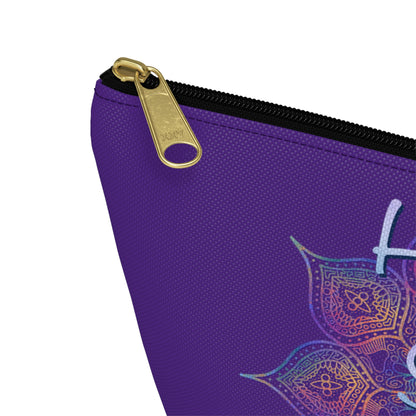 Purple Mandala, Happy Silly Joy - Accessory Bag