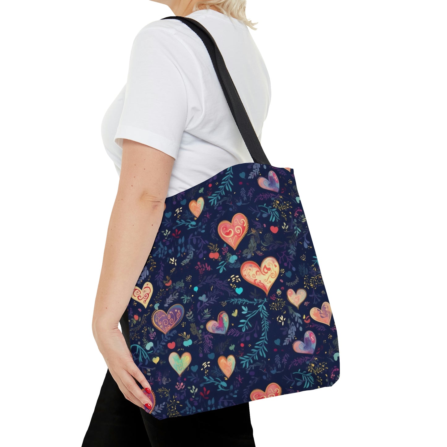 Blue Hearts - Tote Bag