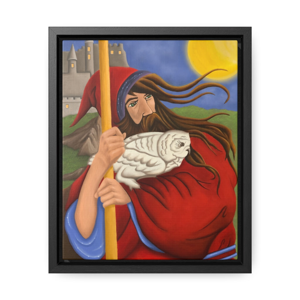 Wizard - Gallery Framed Canvas Wall Art